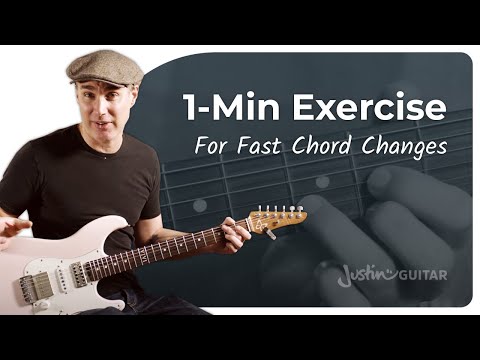 Get FASTER Chord Changes On Guitar!
