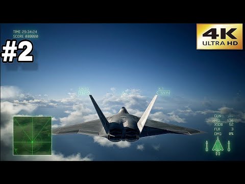 "ACE COMBAT 7 - Gameplay Walkthrough Part 2 [4K HDR] | No Commentary"