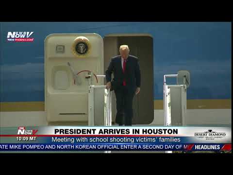 BE CAREFUL President Trump! Close Call Walking Down Air Force One