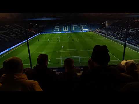 Sheffield Wednesday vs Hartlepool United #swfc #papajohnstrophy #football