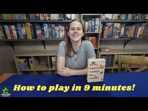 Cats knocking things off ledges How to play