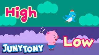 Download lagu Low and High | Word Songs | First Word Songs | Opposite Song for Kids | Nursery Rhymes | JunyTony mp3 Download lagu Low and High | Word Songs | First Word Songs | Opposite Song for Kids | Nursery Rhymes | JunyTony mp3