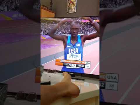 Paul Chelimo Mo Farah Move 5000m start