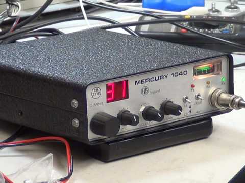 EMS Mercury 1040 UK() (CB 27/81) CB radio (Mobile) - On The Air Test