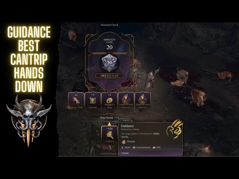 Guidance Is the Best Out of Combat Cantrip