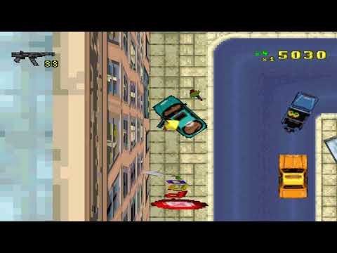 PS1 - Grand Theft Auto - GamePlay [4K]