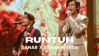 Download lagu DANAR X FIERSA BESARI - RUNTUH (Feby Putri ft. Fiersa Besari) X FACTOR INDONESIA|Lirik mp3