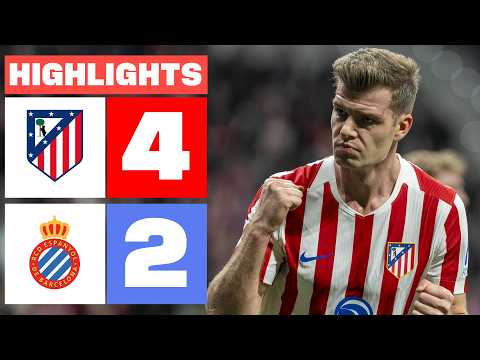 ATLÉTICO DE MADRID 4 - 2 RCD ESPANYOL | HIGHLIGHTS LALIGA EA SPORTS