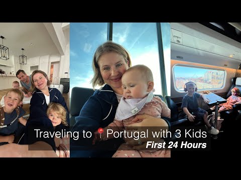 Die ersten 24 Stunden einer Reise mit Kindern nach Portugal! | Milabu