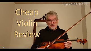 Video thumbnail for Cecilio CVN-300 Violin Review by Chip Gibbons