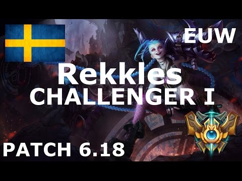5 - Rekkles as JINX (adc) VS. JHIN | CHALLENGER | SEASON 6 | RANKED