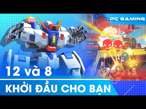 Mech Arena VN# 851| Bệ Pháo 12 và 8 cho một con Bastion