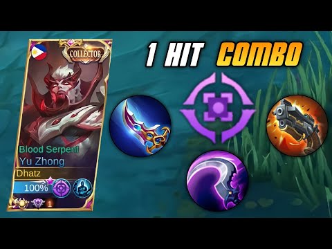 This FIRST 3 ITEMS On YU ZHONG Is TOTALLY BROKEN! | YU ZHONG 1 HIT BUILD - MLBB