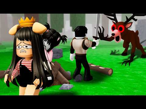 Ho Portato La Mia Famiglia su 99 Notti Nella Foresta su Roblox!