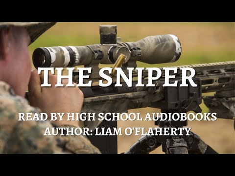 The Sniper by Liam O'Flaherty: English Audiobook with Text on Screen, Classic Short Story Fiction