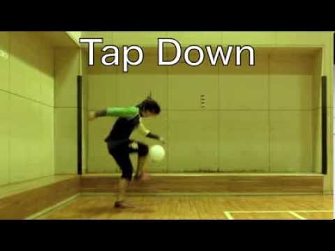 足さばきがめっちゃ速くなるリフティング技  Tap Down / Freestyle Football skill