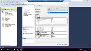 Download the video "Setting a database recovery model"