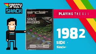 Space Raiders and Bomber Playing the games on Sinclair ZX81 (1982)