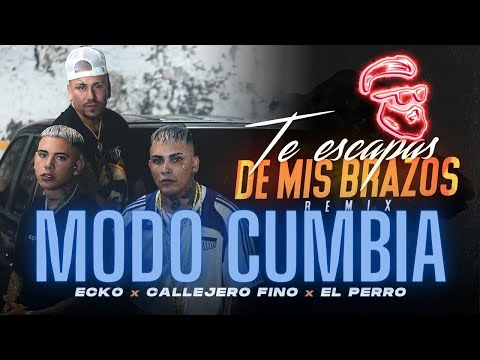 🎵 ECKO, Callejero Fino, El Perro - Te Escapas De Mis Brazos MODO CUMBIA (REMIX ✅ PEKE FERNANDEZ)