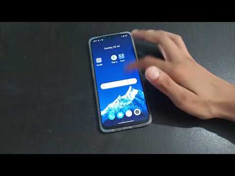 How to on Hide gesture guide bar Oppo A16k