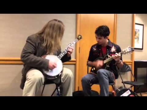 Follow the Leader - Jeff and Tristan Scroggins at Wintergrass 2015