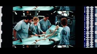 Hollow Man (2000), 35mm film trailer, scope hard matte 1.81:1 ratio