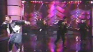 NKOTB Dec 1990 Arsenio Hall.  Perform &quot;Funky Funky Christmas&quot;