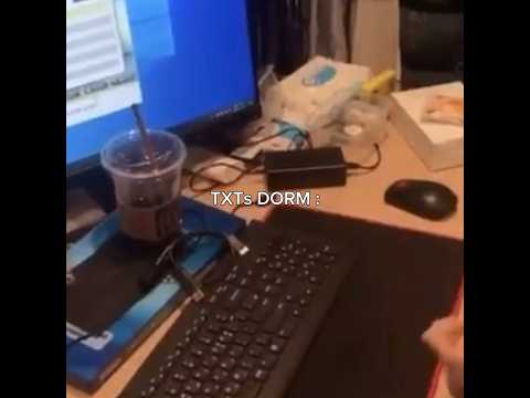 the difference between txts and enhypens dorm 😭😭😭 #txtmoa #enhypen #txt #trending #kpop #engene