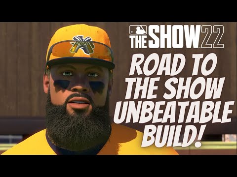 THE UNBEATABLE BUILD! MLB THE SHOW 22 ROAD TO THE SHOW