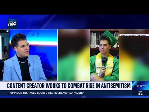 Influencer Zach Sage Fox combats antisemitism on social media