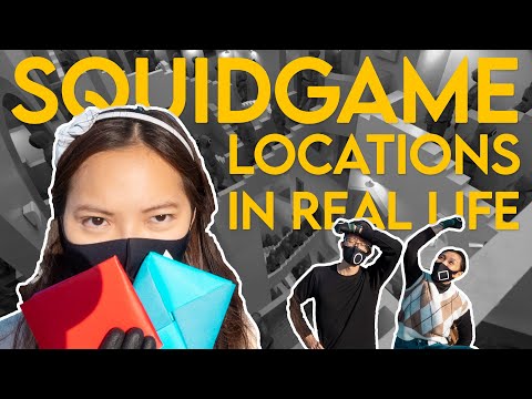 Visitamos tudo #SquidGame - Ssangmun-dong, Incheon, Seul