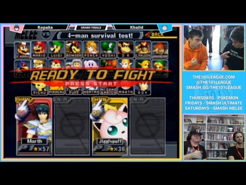 Grand Finals - Kopaka vs Khalid - Melee Week 7