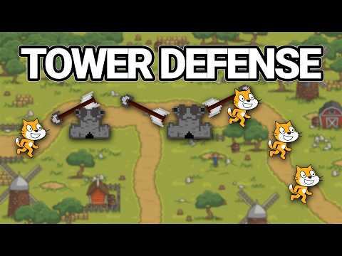 How to Make Tower Defense Game in Scratch  - Part 1