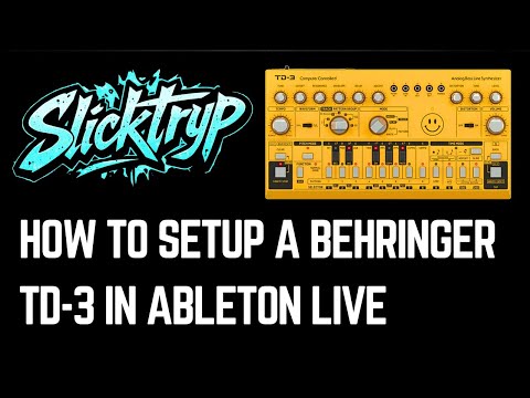 How to Setup a Behringer TD-3 In Ableton Live
