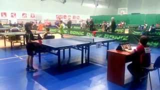 preview picture of video 'Table tennis. Галкин Дмитрий (Тобольск) - Лебедев Артём (Копейск, Чел. обл.))'