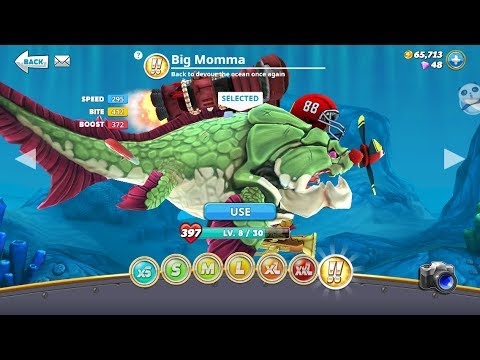 New Dark Magic Shark Unlocked!!! - Hungry Shark World - Play a new shark "BIG MOMMA"