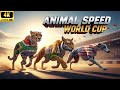 ANIMAL RACE The World S Fastest Animals In 4K Cheetah Vs Tiger