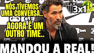 NÃO DEIXOU NADA GUARDADO! OLHA O QUE EDUARDO DOMINGUEZ REVELOU APÓS ATLETICO 3 x 1 MIRASSOL