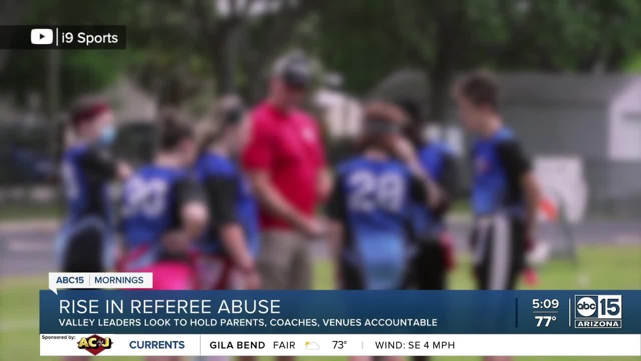 Rise in referee abuse