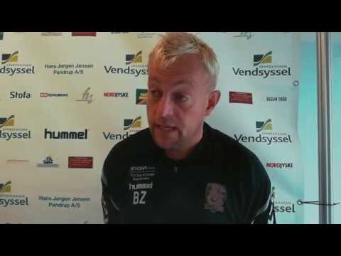 Jammerbugt FC vs Aarhus Fremad - interview med Bo Zinck