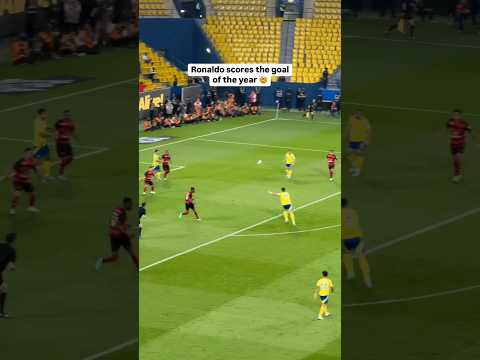 Cristiano Ronaldo scores puskas award content goal 💥🔥⚽⚽ #cr7 #Cristiano #cristianoronaldo #alnassr