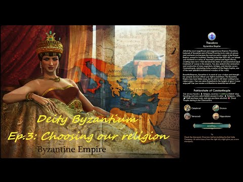 Civ 5 Vox Populi : Deity Byzantium - Ep.3: Choosing our religion