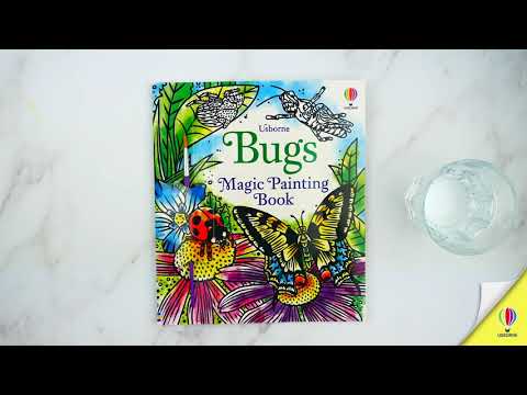 Видео обзор Bugs Magic Painting Book [Usborne]