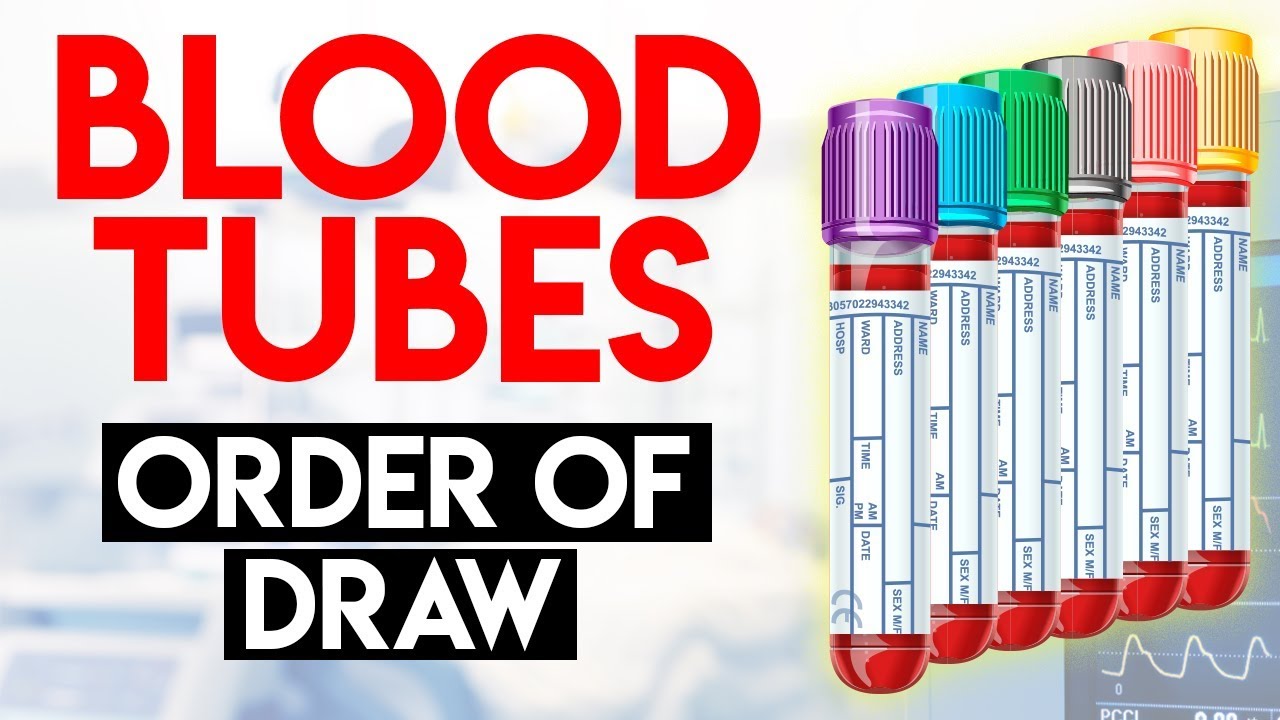 Order of Draw and Additives | Blood Collection