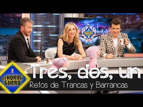Marta Hazas deja a Javier Veiga sin opciones en el juego de las hormigas - El Hormiguero