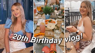 CELEBRATE MY 20TH BIRTHDAY WITH ME! (a very messy vlog 🥴)