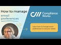 How To Manage Email Preferences