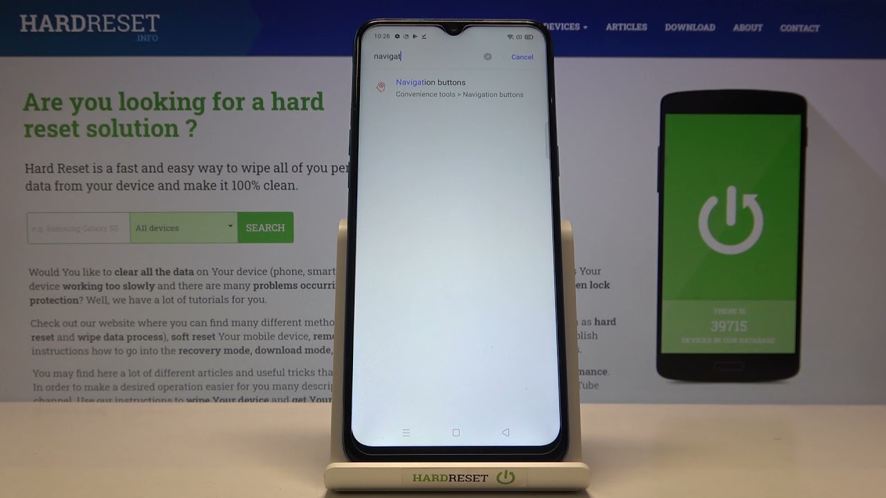 How to Change Navigation Bar in REALME C3i – Customize Navigation Bar
