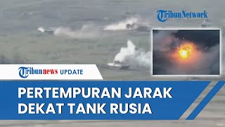 [FULL] Pertempuran Habis-habisan! 1 Tank Rusia vs Lapis Baja Ukraina, Diakhiri Serangan Rudal