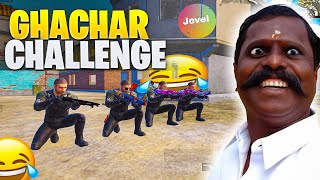 GHACHAR GHACHAR ( SHOTGUN ) CHALLENGE BGMI FUNNY JEVEL COMMENTRY GAMEPLAY #bgmi #jevel #challenge